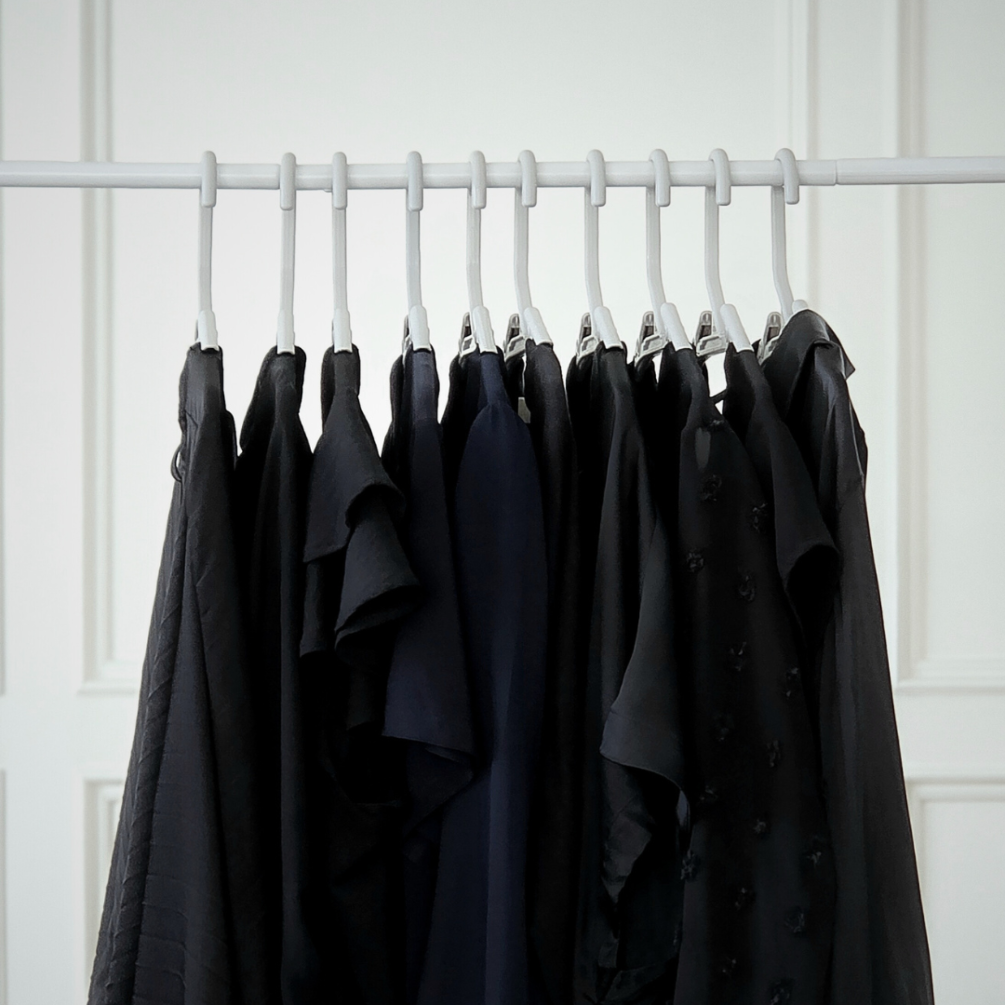 Bright Grey Hangers 10 Pack