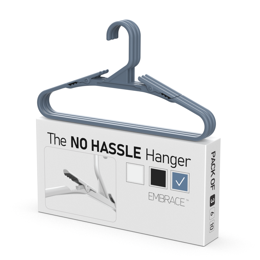Slate Blue Hangers 10 Pack
